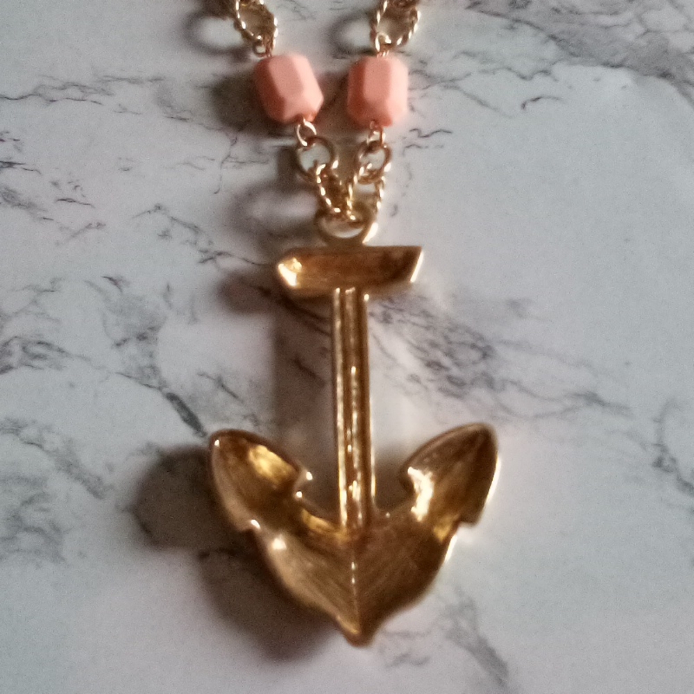 Fun Nautical Themed Statement Necklace - image 8